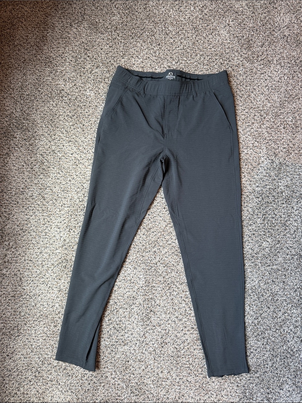 Men's AndersonOrd Black Stretch Golf Jogger Pants